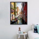 Stadt 5d Diy Diamond Painting Diamant Malerei Set MJ8616