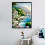 Stadt 5d Diy Diamond Painting Diamant Malerei Set MJ8618