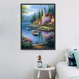 Stadt 5d Diy Diamond Painting Diamant Malerei Set MJ8620