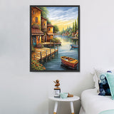 Stadt 5d Diy Diamond Painting Diamant Malerei Set MJ8622