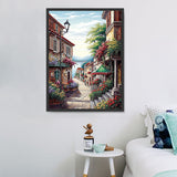 Stadt 5d Diy Diamond Painting Diamant Malerei Set MJ8624
