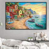 Stadt 5d Diy Diamond Painting Diamant Malerei Set MJ8632