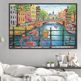 Stadt 5d Diy Diamond Painting Diamant Malerei Set MJ8633