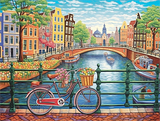 Stadt 5d Diy Diamond Painting Diamant Malerei Set MJ8633