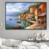 Stadt 5d Diy Diamond Painting Diamant Malerei Set MJ8637