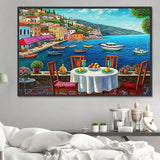 Stadt 5d Diy Diamond Painting Diamant Malerei Set MJ8640