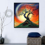 Baum 5d Diy Diamond Painting Diamant Malerei Set MJ8655
