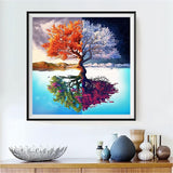 Baum 5d Diy Diamond Painting Diamant Malerei Set MJ8659