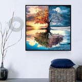 Baum 5d Diy Diamond Painting Diamant Malerei Set MJ8660