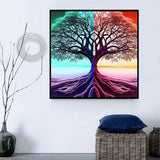Baum 5d Diy Diamond Painting Diamant Malerei Set MJ8662