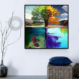 Baum 5d Diy Diamond Painting Diamant Malerei Set MJ8663