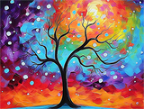 Baum 5d Diy Diamond Painting Diamant Malerei Set MJ8731