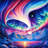 Himmel 5d Diy Diamond Painting Diamant Malerei Set MJ8739