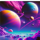 Himmel 5d Diy Diamond Painting Diamant Malerei Set MJ8740