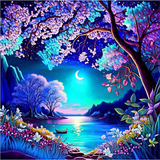 Natur 5d Diy Diamond Painting Diamant Malerei Set MJ8781