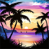 Natur 5d Diy Diamond Painting Diamant Malerei Set MJ8785