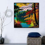 Natur 5d Diy Diamond Painting Diamant Malerei Set MJ8789