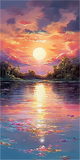 Natur 5d Diy Diamond Painting Diamant Malerei Set MJ8814