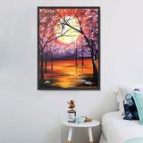 Natur 5d Diy Diamond Painting Diamant Malerei Set MJ8818