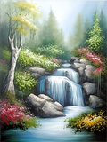 Natur 5d Diy Diamond Painting Diamant Malerei Set MJ8820
