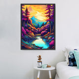 Natur 5d Diy Diamond Painting Diamant Malerei Set MJ8830