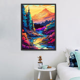 Natur 5d Diy Diamond Painting Diamant Malerei Set MJ8831