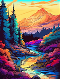 Natur 5d Diy Diamond Painting Diamant Malerei Set MJ8831