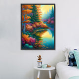 Natur 5d Diy Diamond Painting Diamant Malerei Set MJ8834