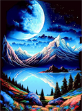 Natur 5d Diy Diamond Painting Diamant Malerei Set MJ8836