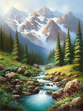 Natur 5d Diy Diamond Painting Diamant Malerei Set MJ8838