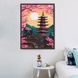 Natur 5d Diy Diamond Painting Diamant Malerei Set MJ8842