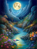 Natur 5d Diy Diamond Painting Diamant Malerei Set MJ8847