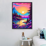 Natur 5d Diy Diamond Painting Diamant Malerei Set MJ8852