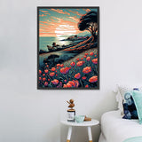 Natur 5d Diy Diamond Painting Diamant Malerei Set MJ8853