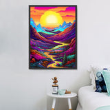 Natur 5d Diy Diamond Painting Diamant Malerei Set MJ8856