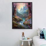 Natur 5d Diy Diamond Painting Diamant Malerei Set MJ8864