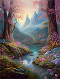 Natur 5d Diy Diamond Painting Diamant Malerei Set MJ8864