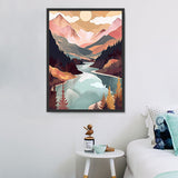 Natur 5d Diy Diamond Painting Diamant Malerei Set MJ8889