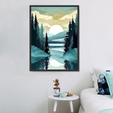 Natur 5d Diy Diamond Painting Diamant Malerei Set MJ8890