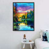 Natur 5d Diy Diamond Painting Diamant Malerei Set MJ8891