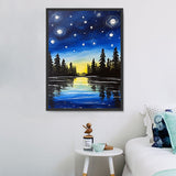 Natur 5d Diy Diamond Painting Diamant Malerei Set MJ8898