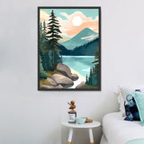 Natur 5d Diy Diamond Painting Diamant Malerei Set MJ8901