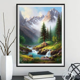 Natur 5d Diy Diamond Painting Diamant Malerei Set MJ8906