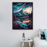 Natur 5d Diy Diamond Painting Diamant Malerei Set MJ8907