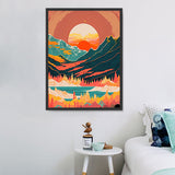 Natur 5d Diy Diamond Painting Diamant Malerei Set MJ8919
