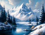 Natur 5d Diy Diamond Painting Diamant Malerei Set MJ8940