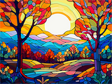 Natur 5d Diy Diamond Painting Diamant Malerei Set MJ8949