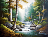 Natur 5d Diy Diamond Painting Diamant Malerei Set MJ8962