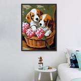 Hund 5d Diy Diamond Painting Diamant Malerei Set MJ8997