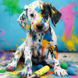 Hund 5d Diy Diamond Painting Diamant Malerei Set MJ9003
